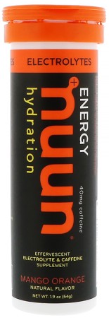 Nuun Energy Hydration Electrolytes Mango Orange