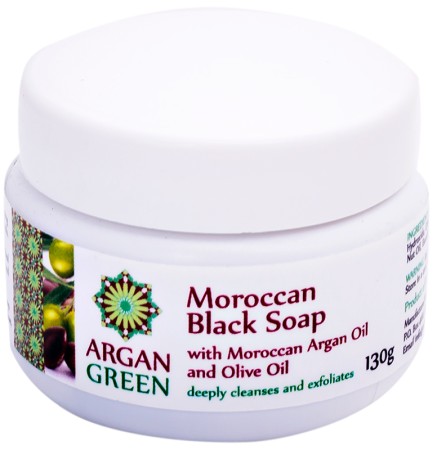 Argan Green Moroccan Black Soap