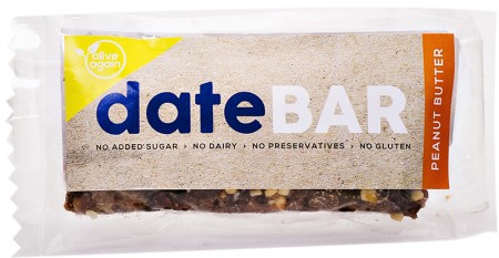 Alive Again Peanut Butter Date Bar 50g