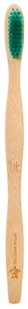 The Earth Brush Bamboo Toothbrush Adult - Soft Green