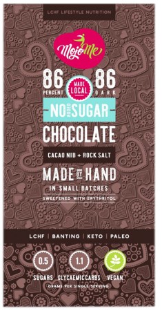 Mojo Me Sugar Free Chocolate Cacao Nib & Rock Salt