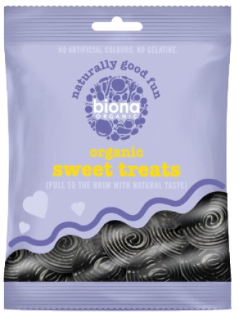 Biona Licorice Spirals- Organic