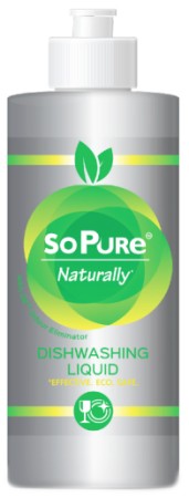 SoPureTM Natural Dishwashing Liquid