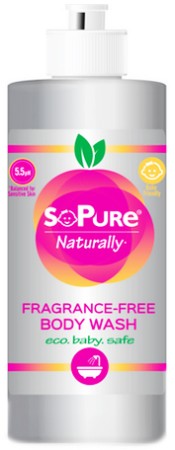 SoPure Fragrance-Free Body Wash