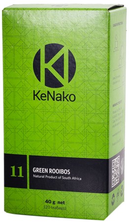 Khoisan Tea Kenako Green Rooibos box