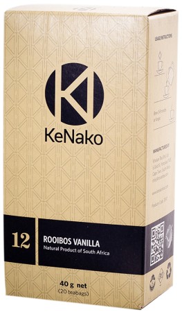 Khoisan Tea Kenako Rooibos Vanilla box