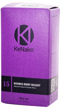 Khoisan Tea Kenako Rooibos Berry Delight box