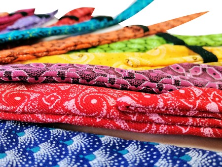 EbonyMoon Shweshwe Straw storage bag