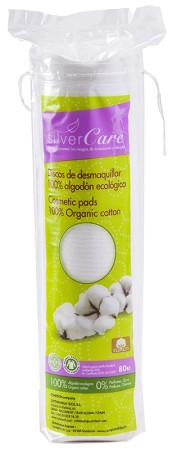 Silvercare Organic Cotton Round Cosmetic Pads
