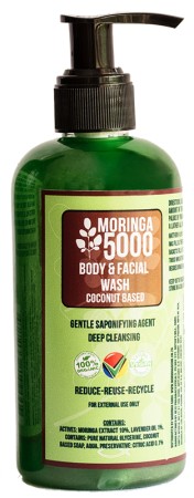 Moringa 5000 Moringa Body & Face Wash 250ml
