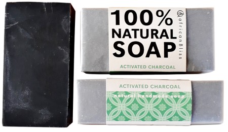African Bliss Activated Charcoal Soap