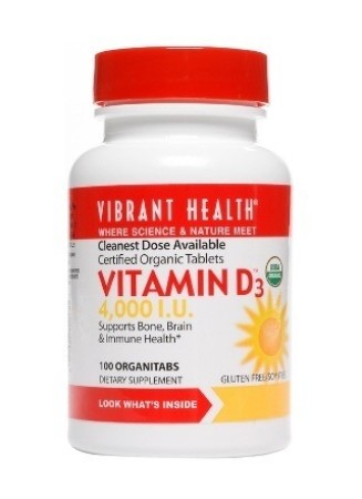 Vibrant Health Vitamin D3 4,000iu