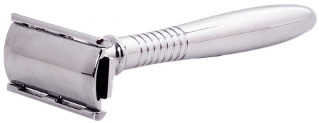 Baili Double Edge Razor with Long Handle - 3 Piece