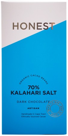 Honest Chocolate Slab 70% - Kalahari Salt 