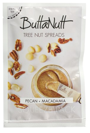 Buttanutt Pecan Macadamia Spread - Squeeze Pack