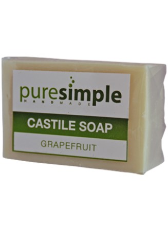 Pure Simple Grapefruit Castile Soap 