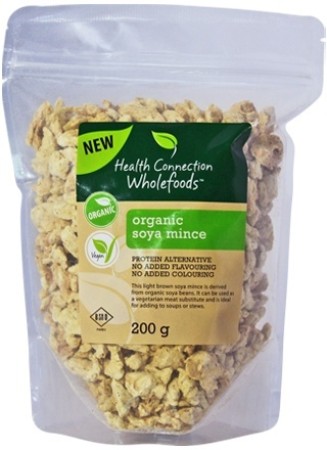 Health Connection Organic GMO-Free Soya Mince