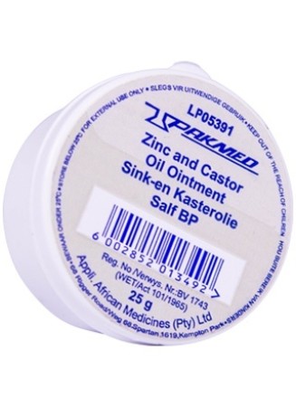 Pakmed Zinc & Castor Cream
