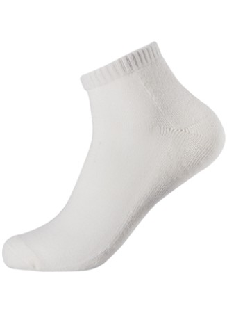 Boody Bamboo Ecowear Men's Sport Ankle Socks - White