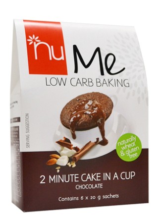NuMe Low Carb Chocolate Cake in a Cup