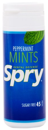 Spry Sugar-Free Power Peppermints