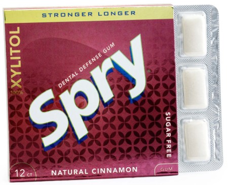 Spry Xylitol Gum - Cinnamon