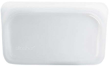 Stasher Reusable Silicone Snack Bag - Clear 