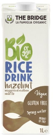The Bridge Bio Rice Drink Hazelnut 