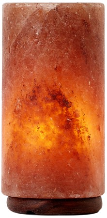 Himalayan Crystal Salt Lamp Cylinder Shape 20cm