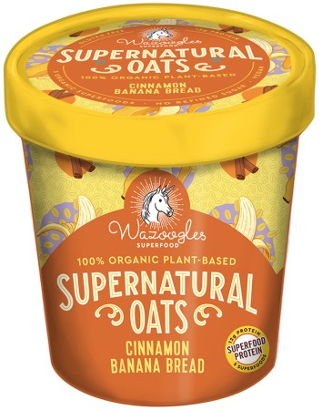 Wazoogles Supernatural Oats Pot - Cinnamon Banana Bread