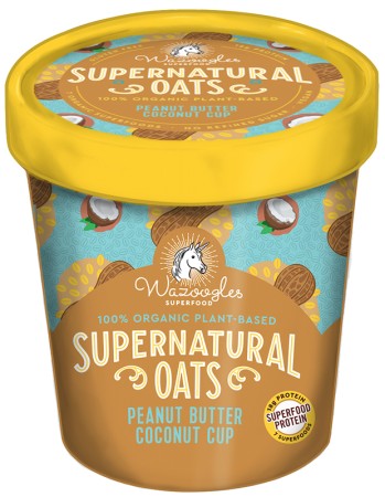 Wazoogles Supernatural Oats Pot - Peanut Butter Coconut Cup 